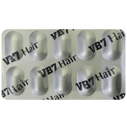 VB7 Hair Tablet with Biotin, Amino Acids, Vitamins, Minerals & Grape Seed Extract