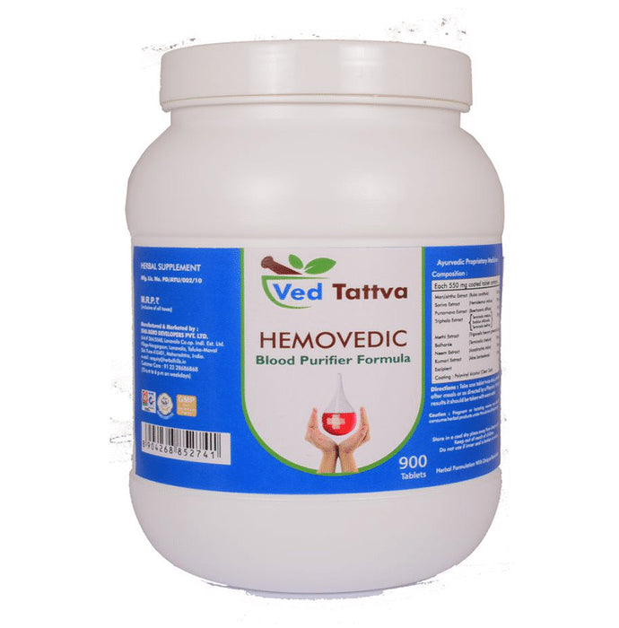 Ved Tattva Hemovedic Blood Purifier Formula Tablet - Classic Derma