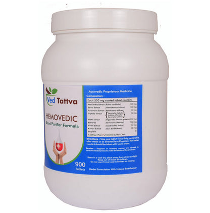 Ved Tattva Hemovedic Blood Purifier Formula Tablet