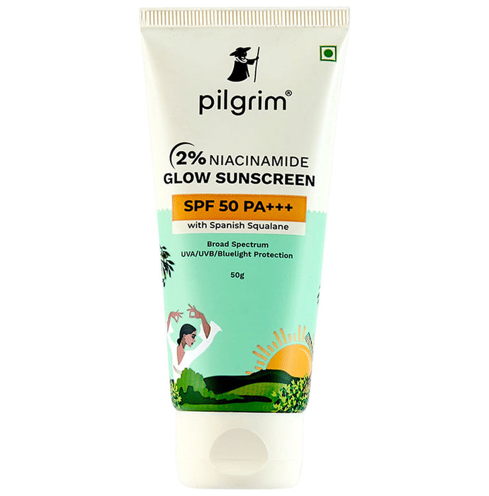 Pilgrim 2% Niacinamide Glow Sunscreen Lotion SPF 50 PA+++ - Classic Derma