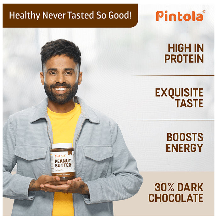 Pintola Dark Chocolate Peanut Butter Crunchy