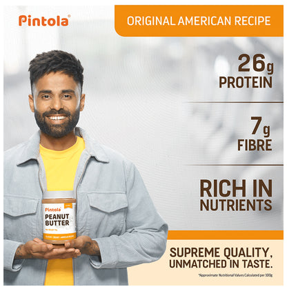 Pintola Classic Peanut Butter American Recipe Creamy