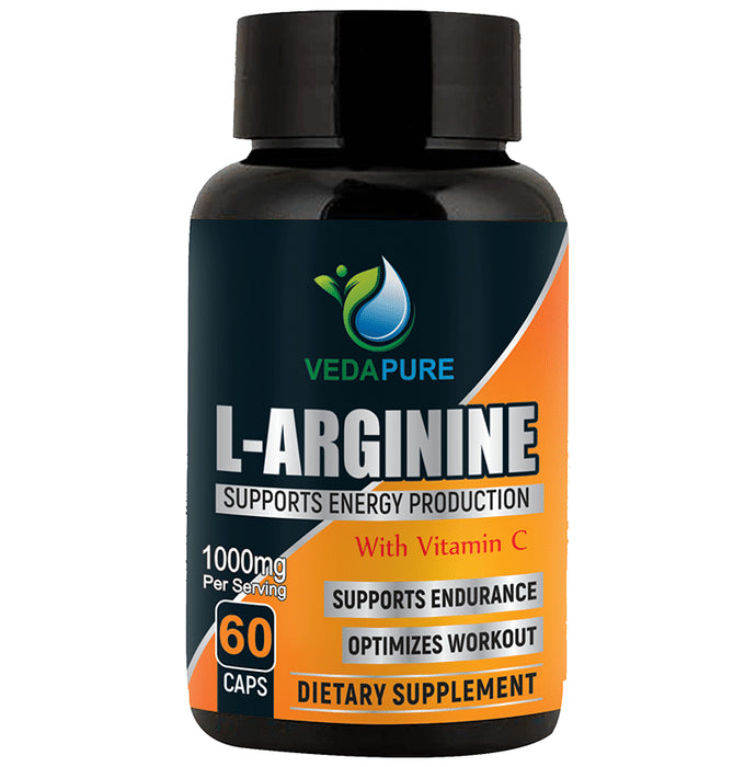 Vedapure L-Arginine with Vitamin C Capsule - Classic Derma