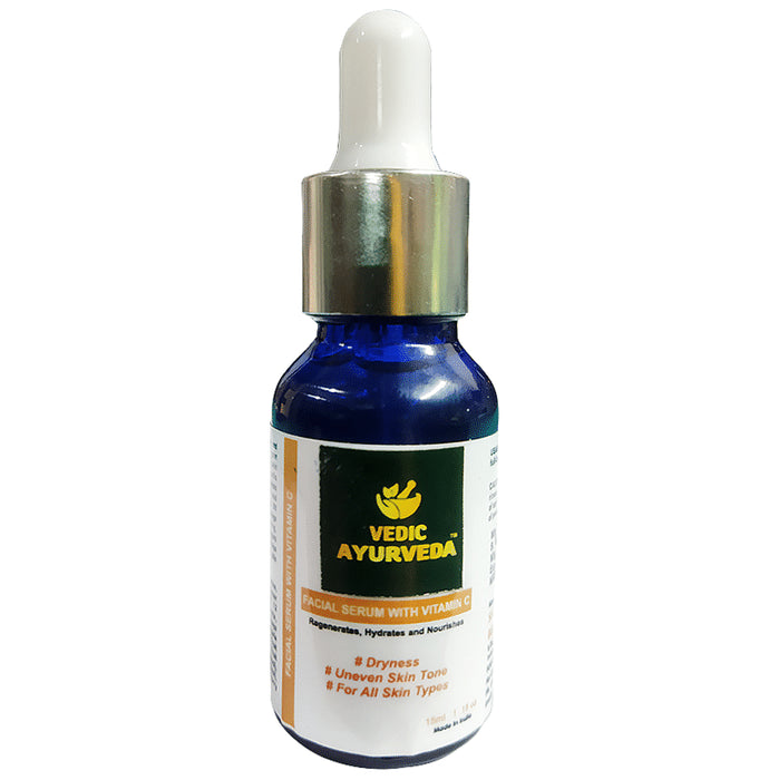 Vedic Ayurveda Facial Serum with Vitamin C - Classic Derma