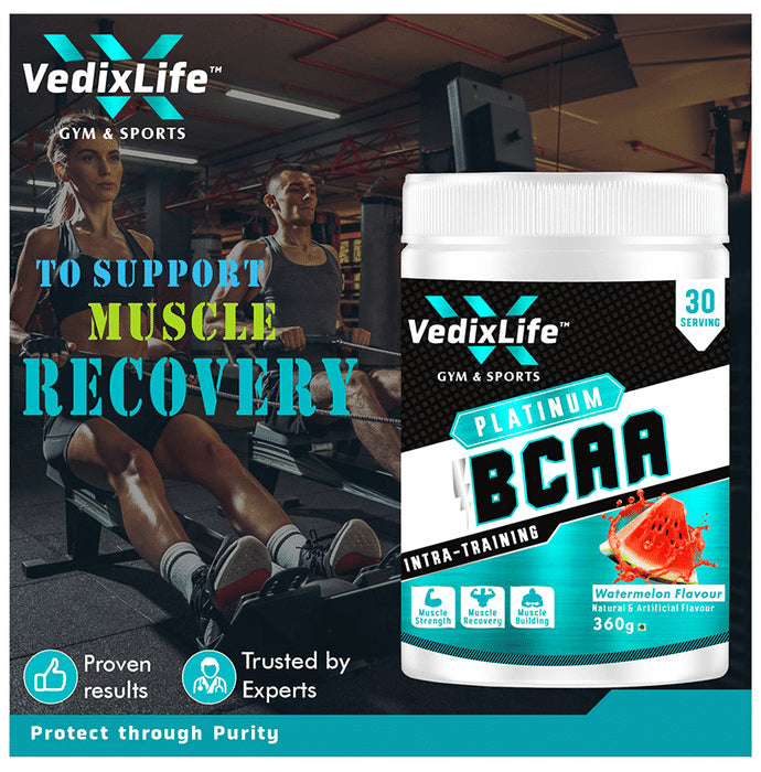 VedixLife Platinum BCAA Intra-Training Powder Watermelon