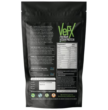 Vefx Premium Vegan Protein Vanilla