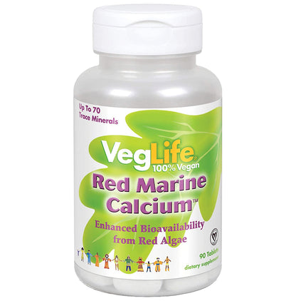 Veglife Red Marine Calcium Tablet - Classic Derma