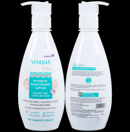 Venusia Baby Intensive Moisturizing Lotion | For Dry & Ultra Dry Skin | Paraben, Sulphate & Phthalate-Free - Classic Derma
