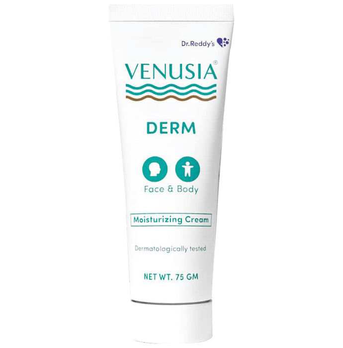 Venusia DERM Face & Body Moisturizing Cream | Nourishes Dry Skin & Relieves Skin Irritation - Classic Derma