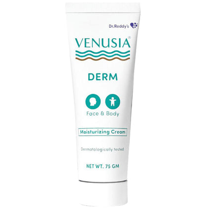 Venusia DERM Face & Body Moisturizing Cream | Nourishes Dry Skin & Relieves Skin Irritation - Classic Derma