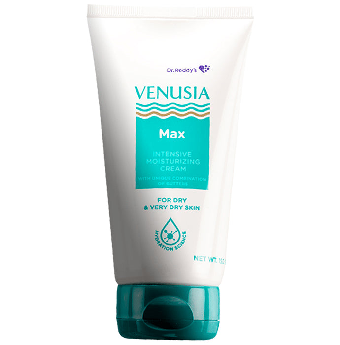 Venusia Max Intensive Moisturizing Cream | Face Care Product for Dry & Very Dry Skin | Repairs the Skin - Classic Derma