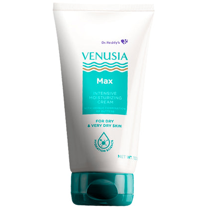 Venusia Max Intensive Moisturizing Cream | Face Care Product for Dry & Very Dry Skin | Repairs the Skin - Classic Derma