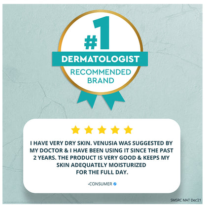 Venusia Max Intensive Moisturizing Cream | Face Care Product for Dry & Very Dry Skin | Repairs the Skin