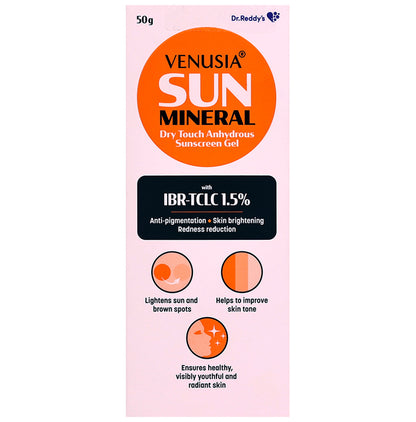 Venusia Sun Mineral Sunscreen Gel SPF 65+ PA++++
