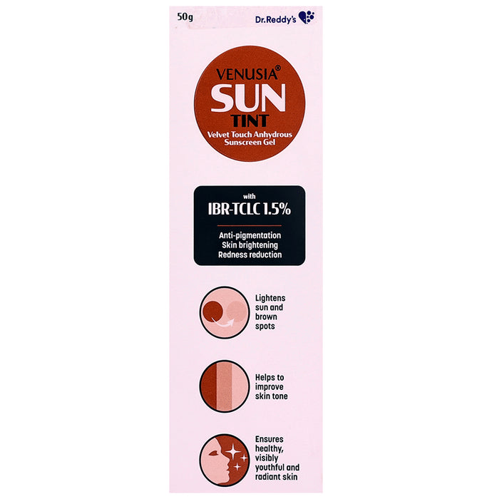 Venusia Sun Tint Velvet Touch Sunscreen Gel SPF 115+ PA++++