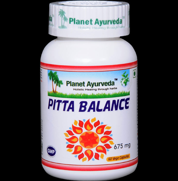 Planet Ayurveda Pitta Balance Capsule - Classic Derma