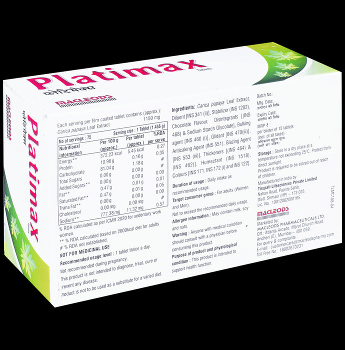 Platimax Tablet