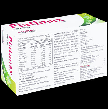 Platimax Tablet