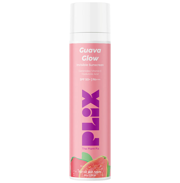 Plix Guava Glow Invisible Sunscreen - Classic Derma