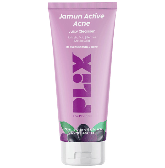 Plix Jamun Active Acne Juicy Cleanser for Oily & Acne Prone Skin - Classic Derma