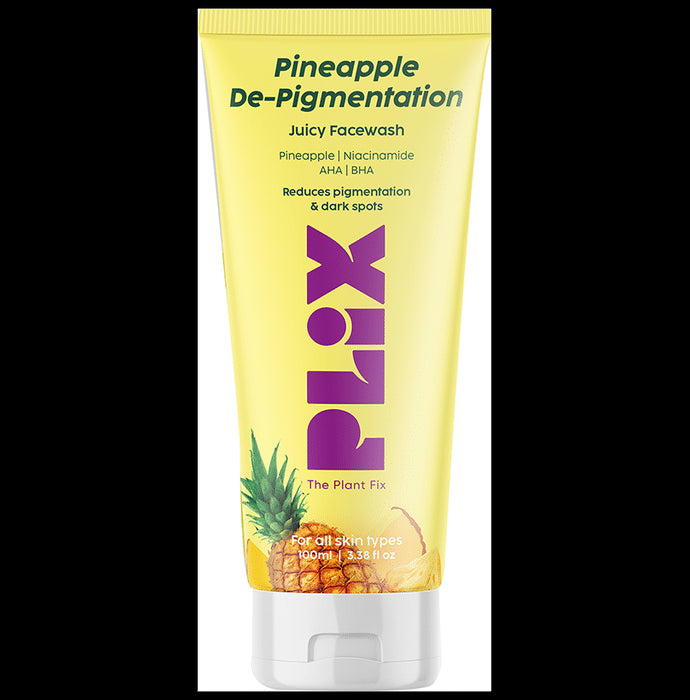 Plix Pineapple De-Pigmentation Face Wash - Classic Derma