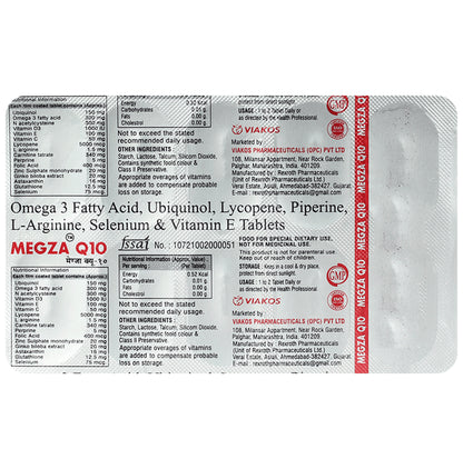 Viakos Megza Q10 Tablet