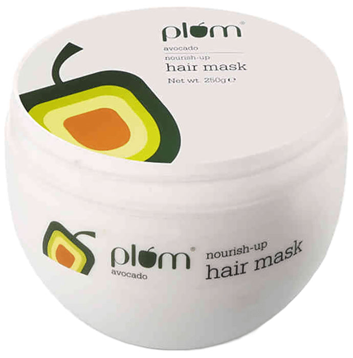 Plum Avocado Nourish-Up Hair Mask | Reduces Hair Breakage | Frizz-Free Hair |Hair Cae - Classic Derma
