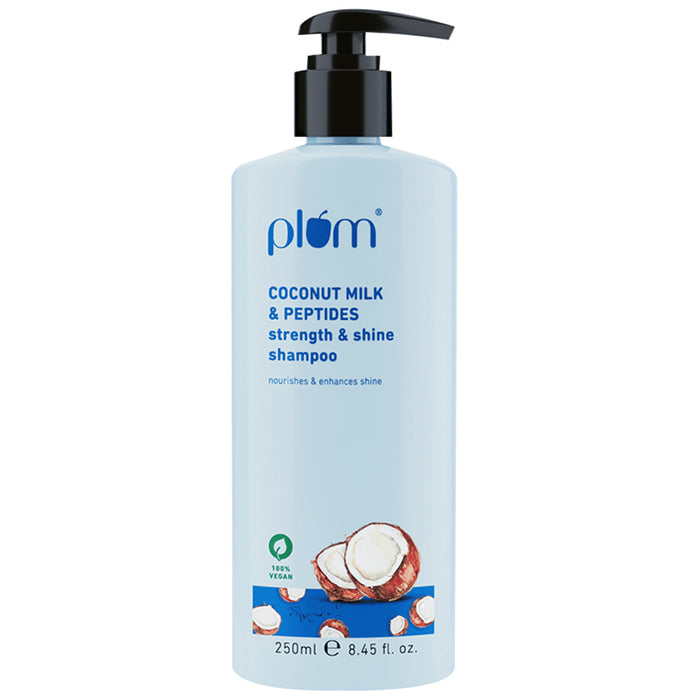 Plum Coconut Milk & Peptides strength & shine Shampoo - Classic Derma