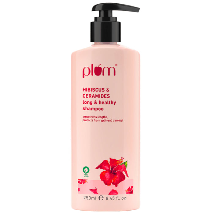 Plum Hibiscus & Ceramides Long & Healthy Shampoo - Classic Derma