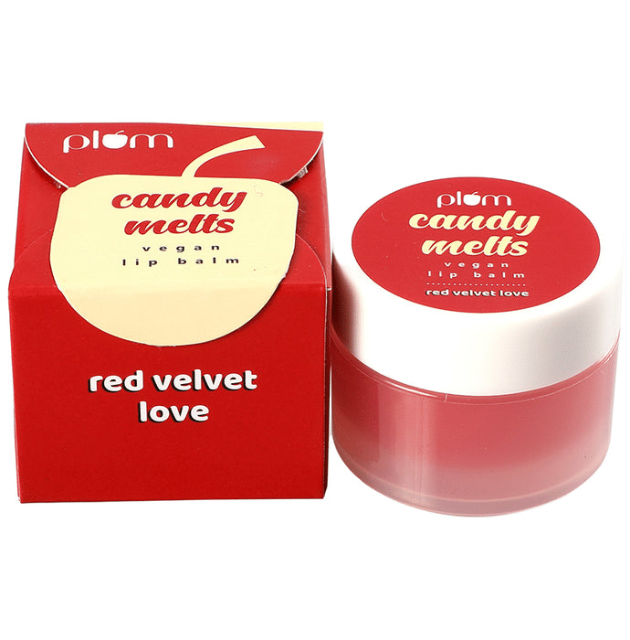 Plum Red Velvet Love Candy Melts | Vegan Lip Balm - Classic Derma