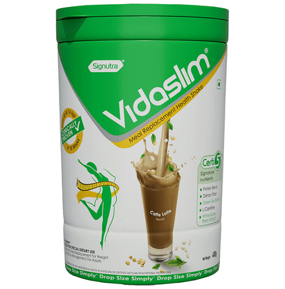 Vidaslim Meal Replacement for Weight Management Coffee Latte - Classic Derma