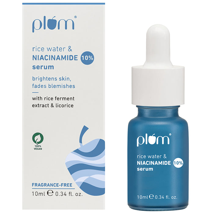 Plum Rice Water & 10% Niacinamide Serum - Classic Derma