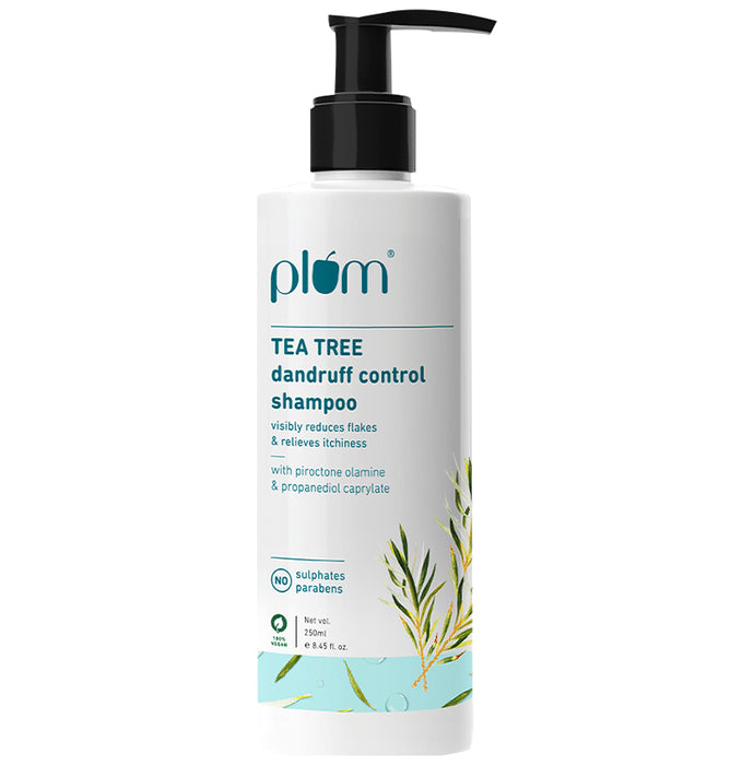Plum Tea Tree Dandruff Control Shampoo - Classic Derma