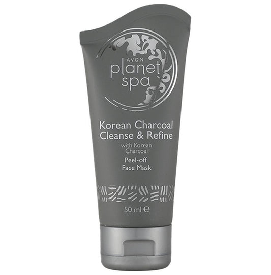 Avon Planet Spa Korean Charcoal Cleanse & Refine Peel-Off Face Mask - Classic Derma
