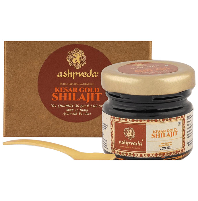 Ashpveda Kesar Gold Shilajeet - Classic Derma
