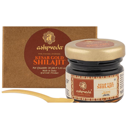 Ashpveda Kesar Gold Shilajeet - Classic Derma