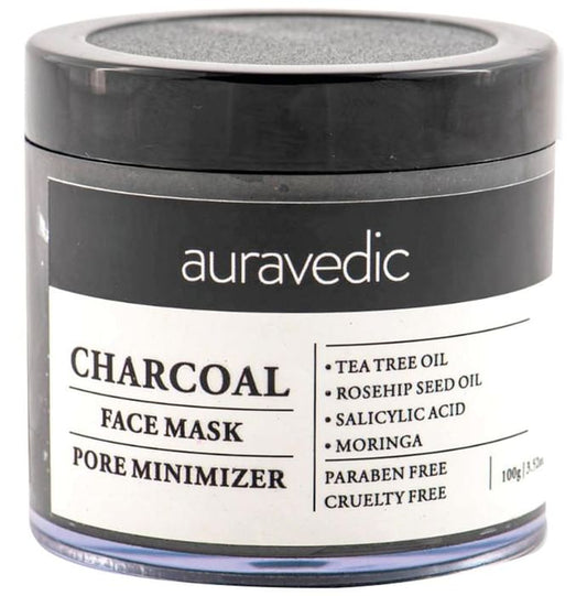 Auravedic Charcoal Face Mask - Classic Derma