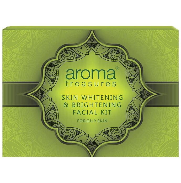 Aroma Treasures Skin Whitening & Brightening Facial Kit Oily Skin - Classic Derma