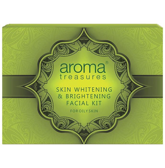 Aroma Treasures Skin Whitening & Brightening Facial Kit Oily Skin - Classic Derma