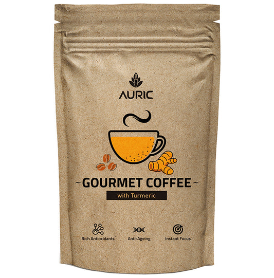 Auric Gourmet Coffee with Turmeric - Classic Derma