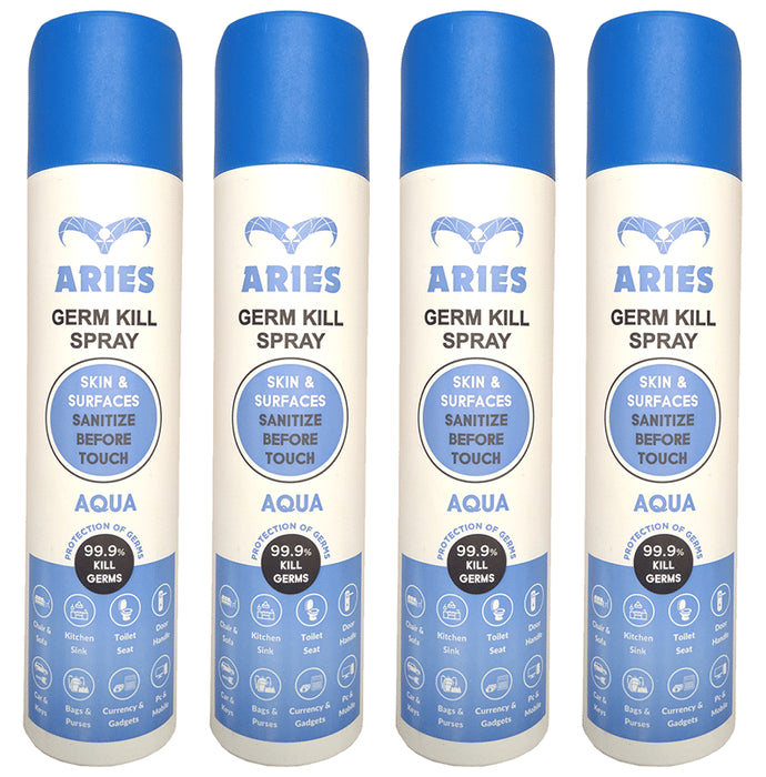Aries Germ Kill Spray (310ml Each) Aqua - Classic Derma