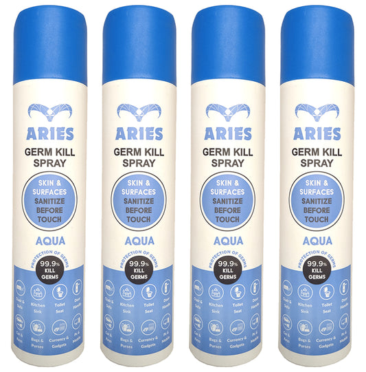 Aries Germ Kill Spray (310ml Each) Aqua - Classic Derma