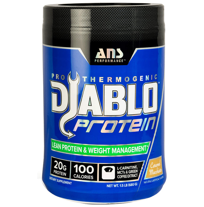 ANS Performance Caramel Macchiato Pro Thermogenic Diablo Protein - Classic Derma
