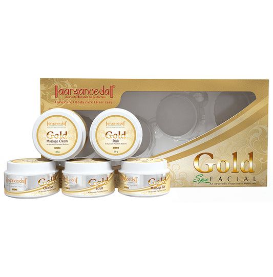 Aryanveda Gold Spa Facial Kit - Classic Derma