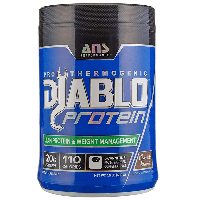 ANS Performance Chocolate Brownie Pro Thermogenic Diablo Protein - Classic Derma