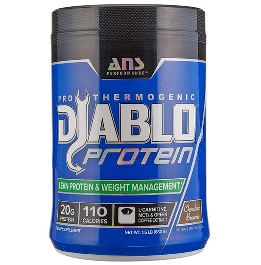 ANS Performance Chocolate Brownie Pro Thermogenic Diablo Protein - Classic Derma