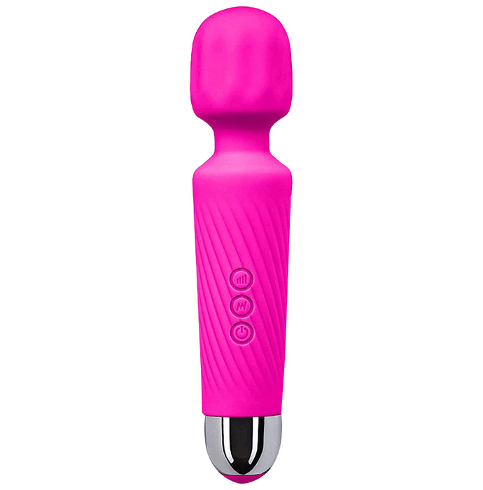 Aronpro Vibration Wand Massager with Waterproof Medical Soft Silica Gel - Classic Derma