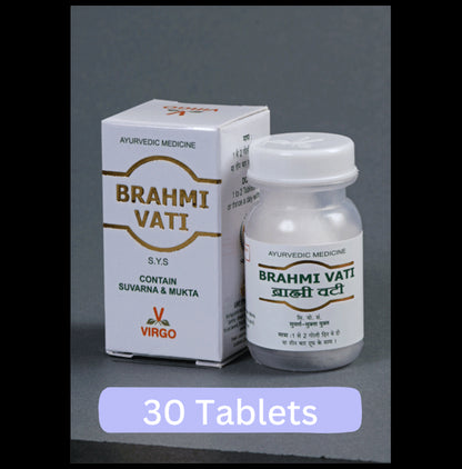Virgo Brahmi Vati Tablet Contain Suvarna & Mukta