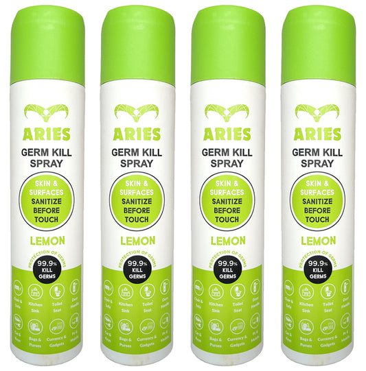 Aries Germ Kill Spray (310ml Each) Lemon - Classic Derma