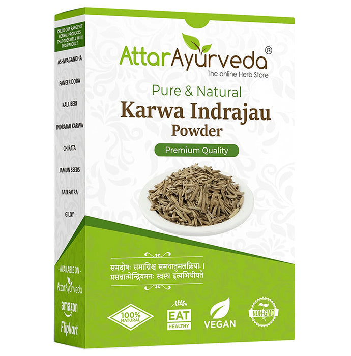 Attar Ayurveda Karva Indrajau Powder - Classic Derma